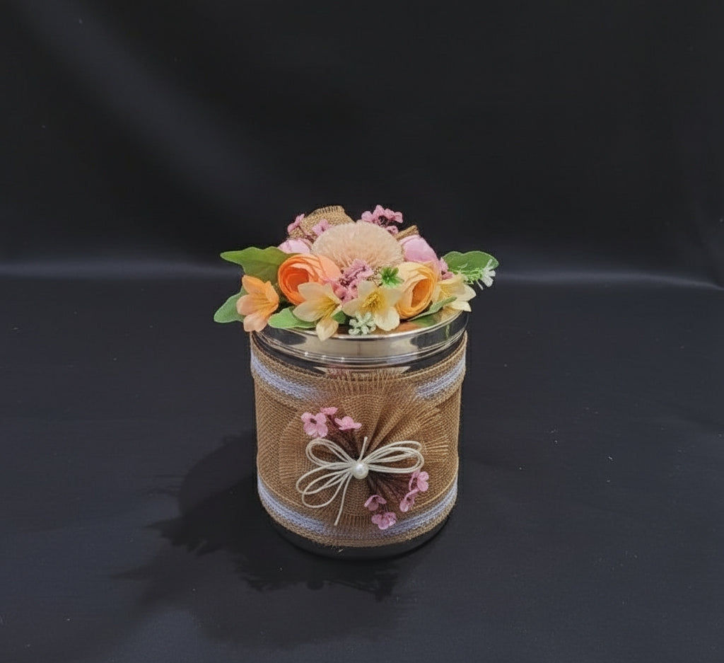 Rustic Bloom Wedding Shagun Utensil Set