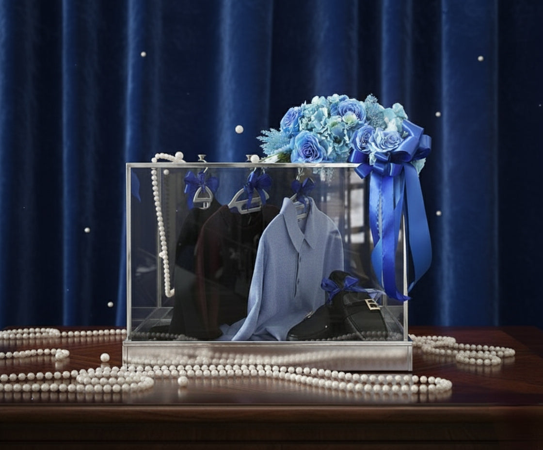 Luxury Hanging Acrylic Gift Hamper Box