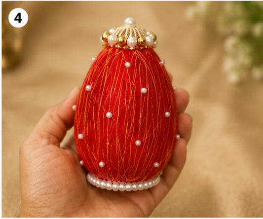 Shagun Nariyal with Lord Ganesha