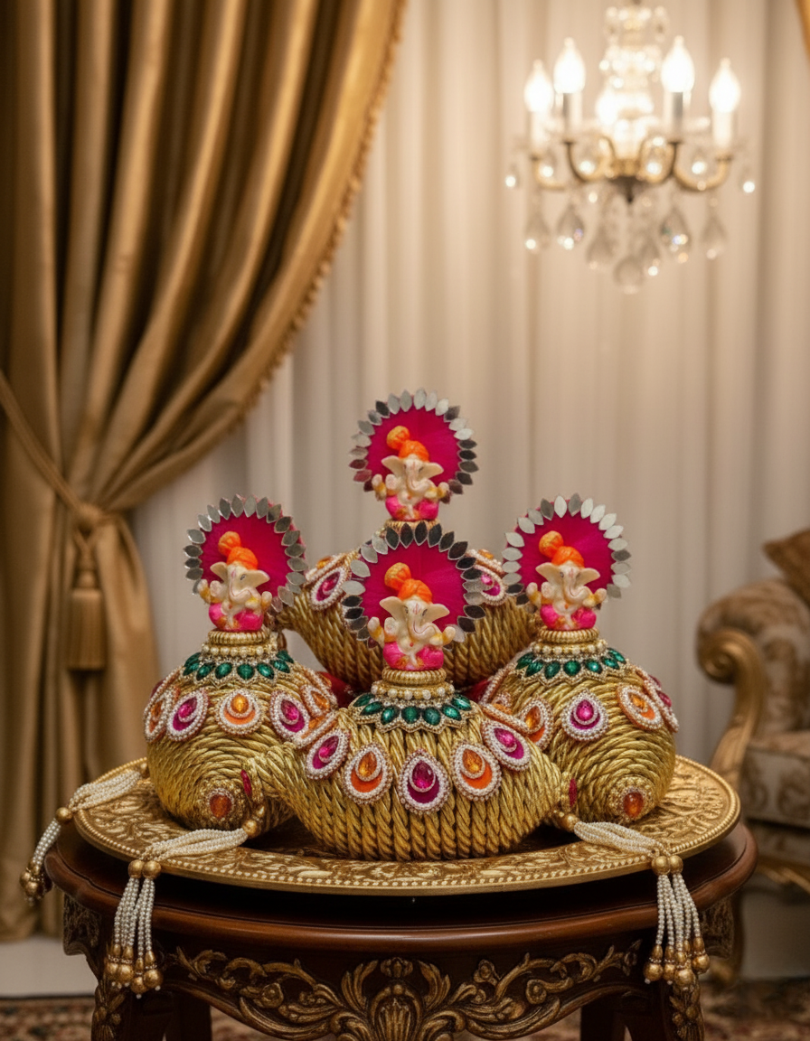 Ganpati Blessings Shagun Nariyal