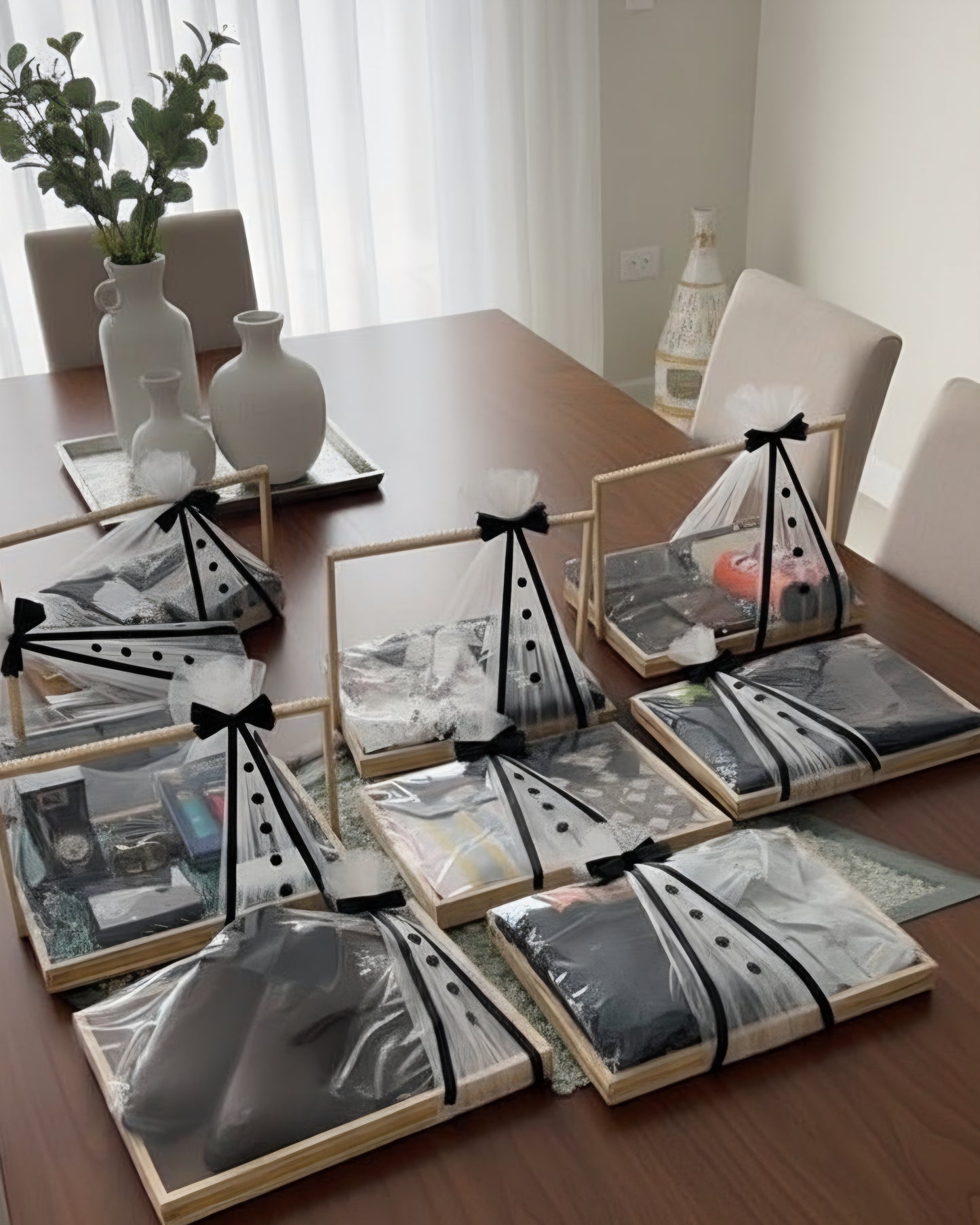 Luxury Wedding Trousseau Wooden Tray Packaging