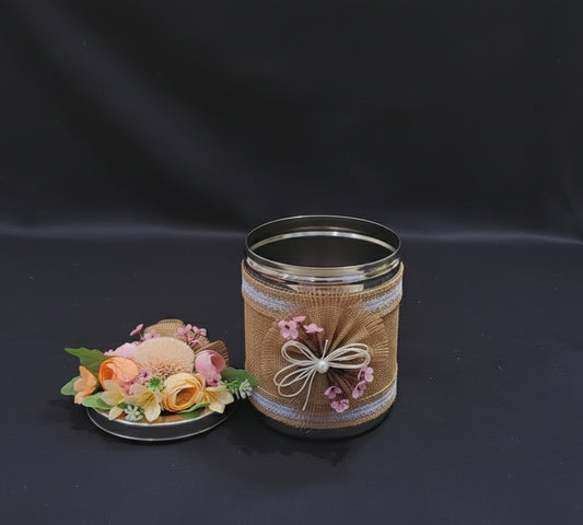 Rustic Bloom Wedding Shagun Utensil Set