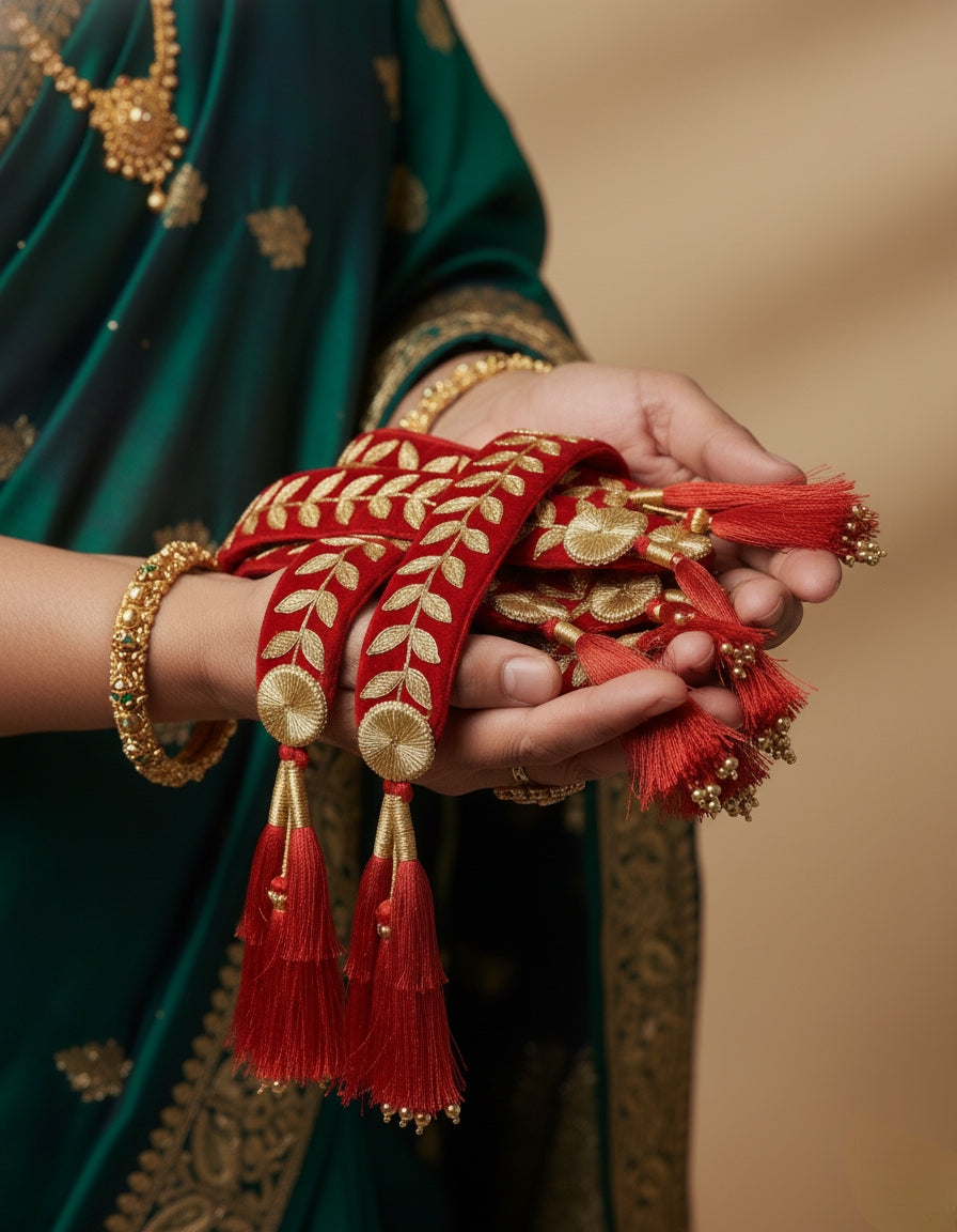 Royal Velvet Welcome Patka / Guest Mala