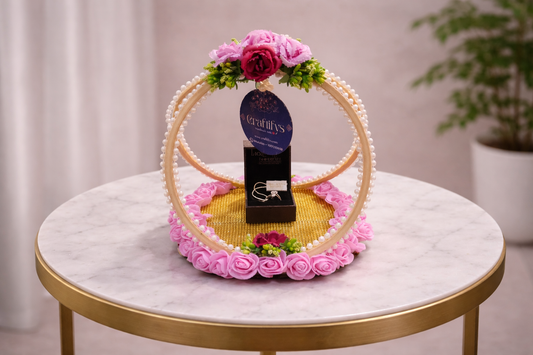 Royal Pearl Bloom Ring Platter