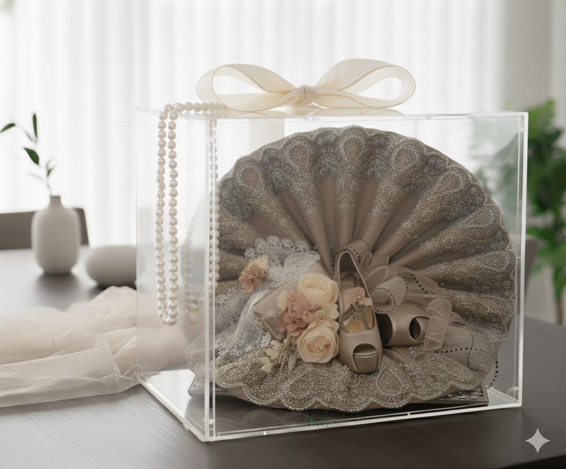 Royal Wedding Couture Display