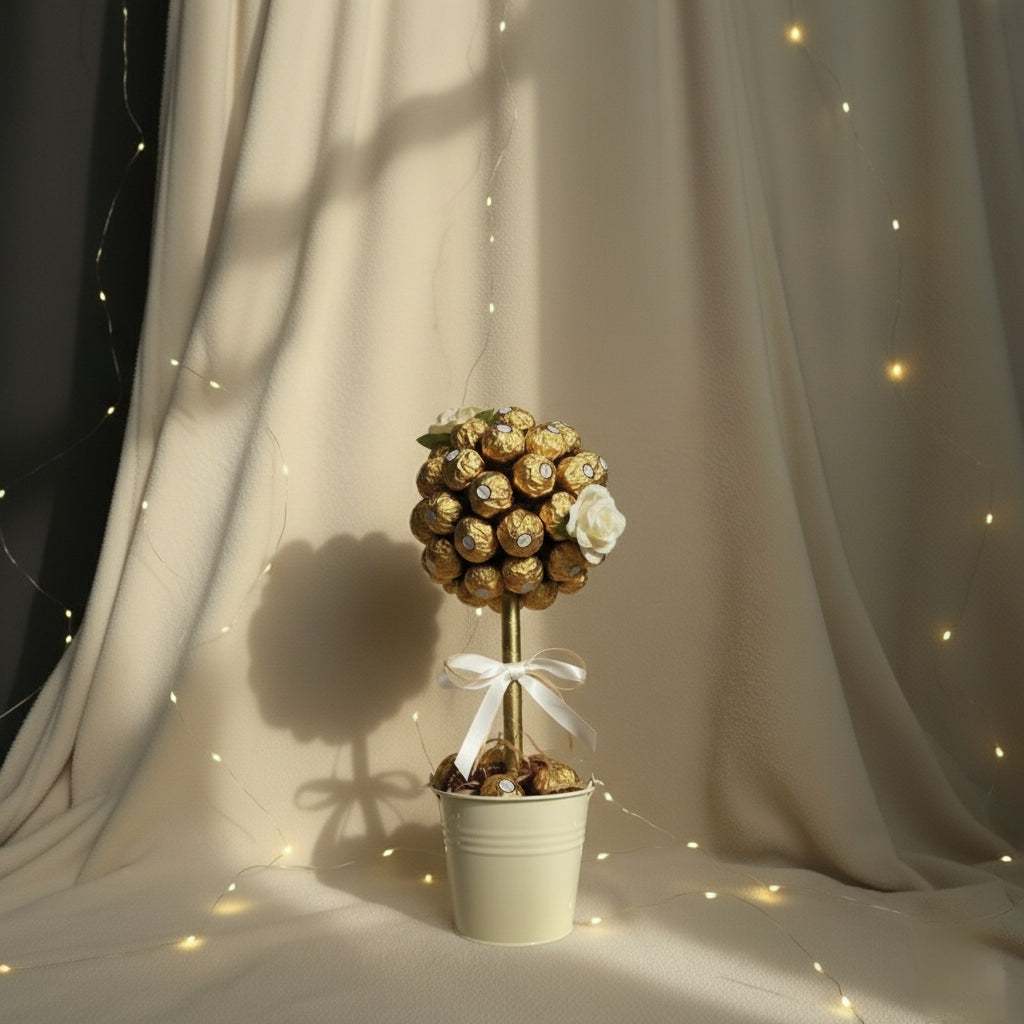 Premium Ferrero Rocher Chocolate Tree Arrangement