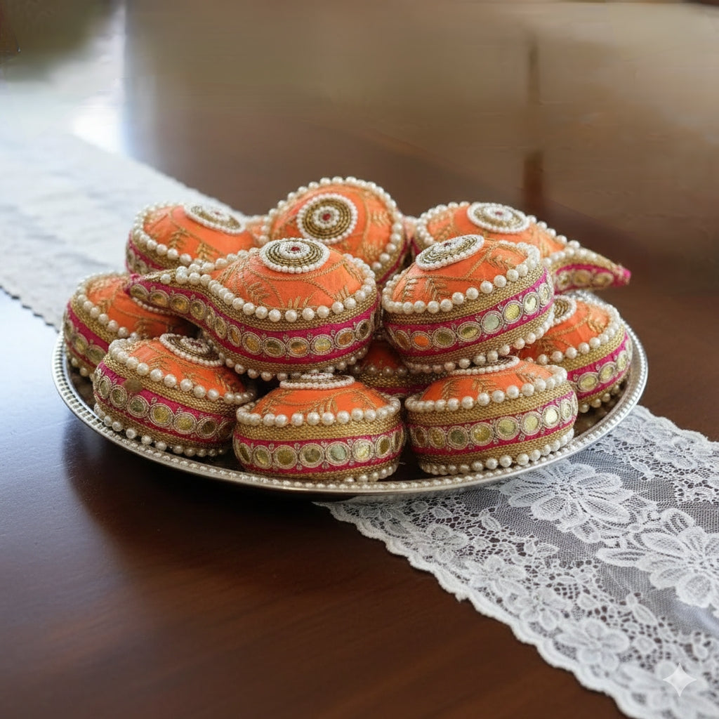 Royal Teardrop Handcrafted Shagun Nariyal