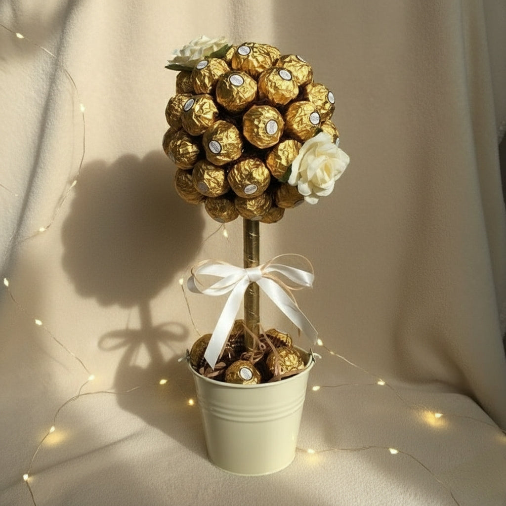 Premium Ferrero Rocher Chocolate Tree Arrangement