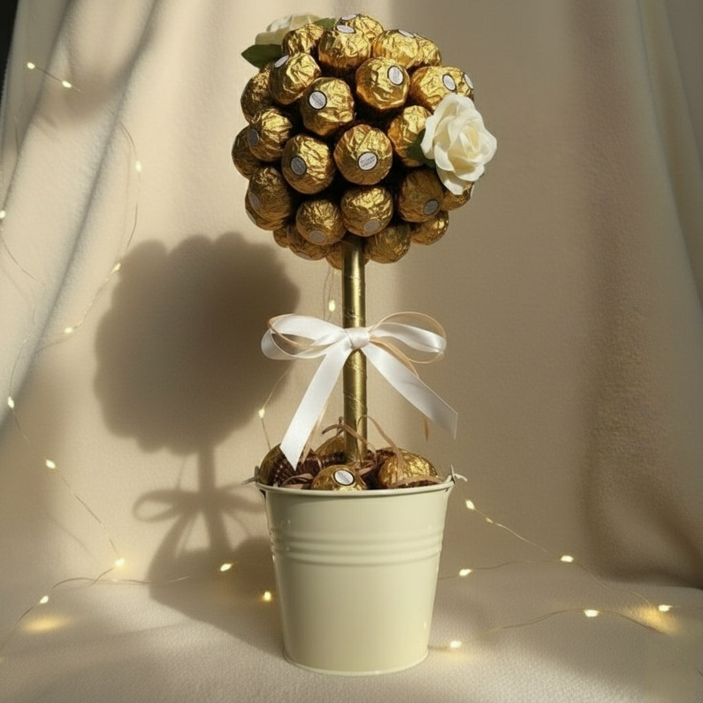 Premium Ferrero Rocher Chocolate Tree Arrangement