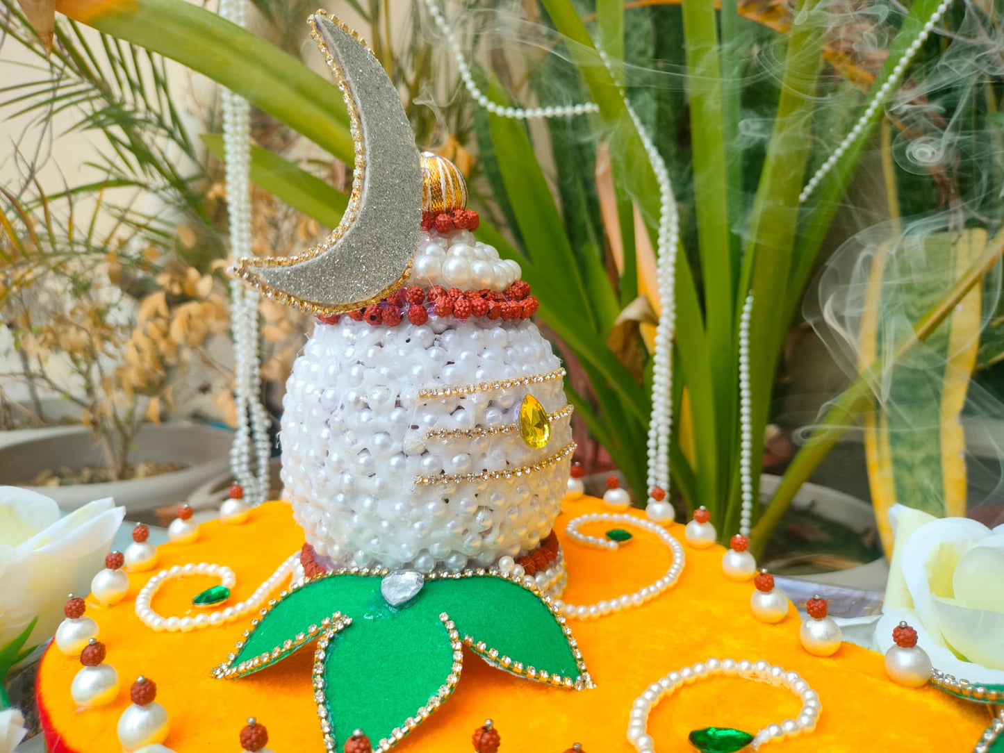 Lord Shiva Shivling Shagun Nariyal