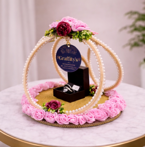 Royal Pearl Bloom Ring Platter