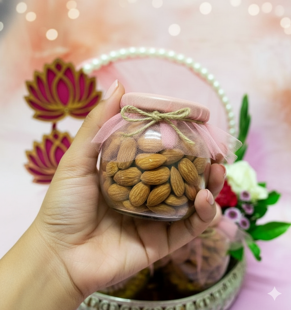 Luxury Dry Fruit & Goodies Jar Basket