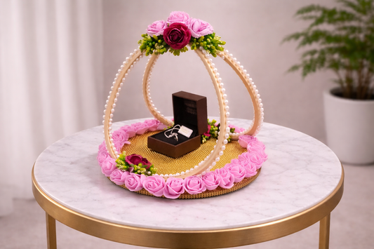 Royal Pearl Bloom Ring Platter